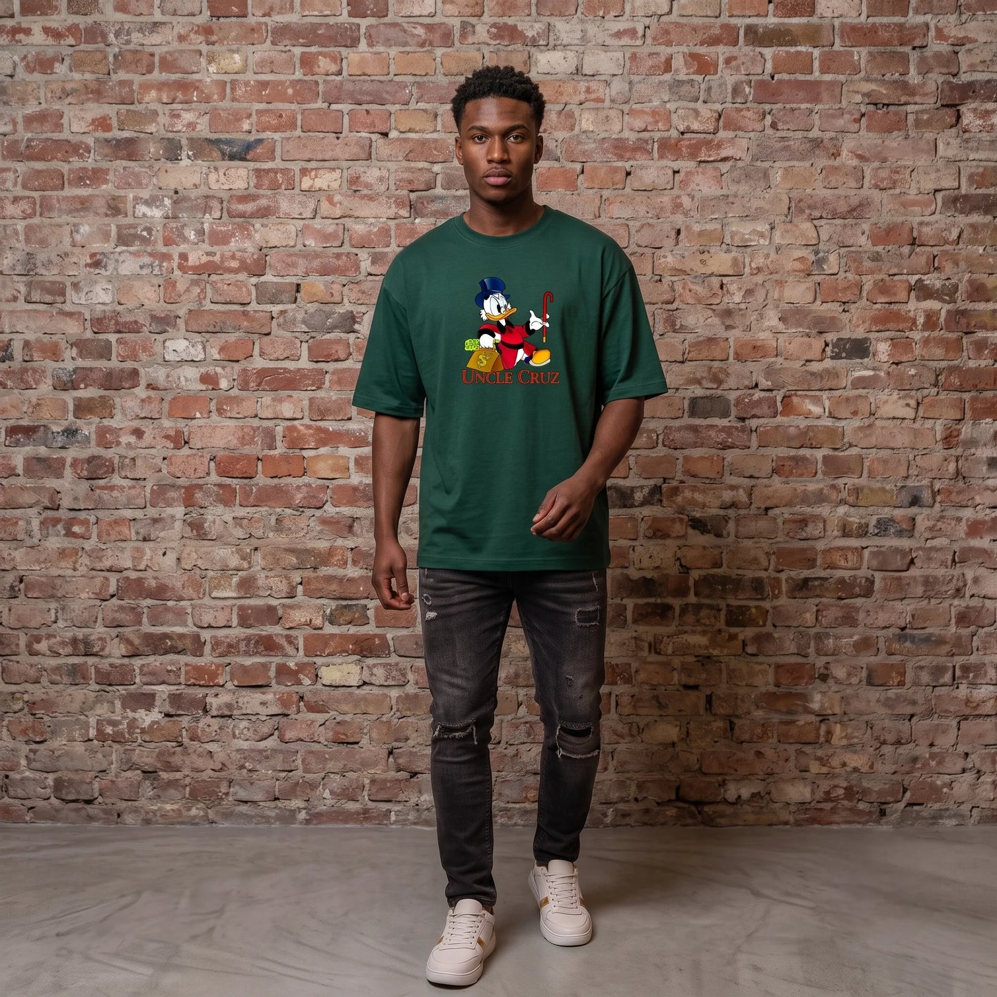 Unisex Oversized T-Shirt Cartoon Edition