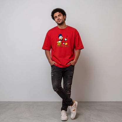 Unisex Oversized T-Shirt Cartoon Edition